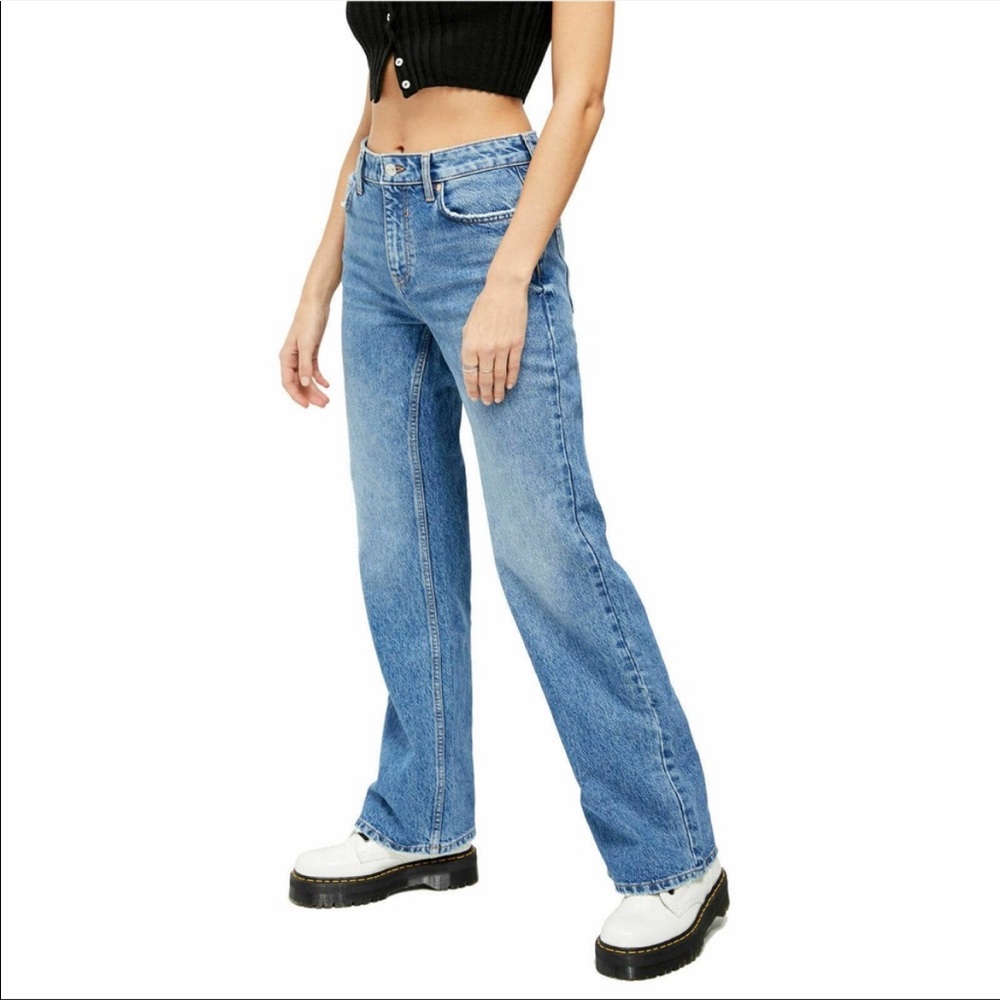 NWT Free People Laurel Canton High-Waist Flare Jeans